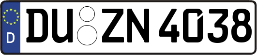 DU-ZN4038