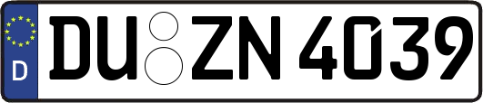 DU-ZN4039
