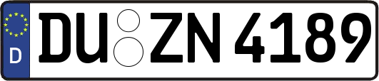 DU-ZN4189