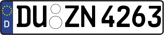 DU-ZN4263