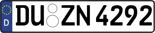 DU-ZN4292