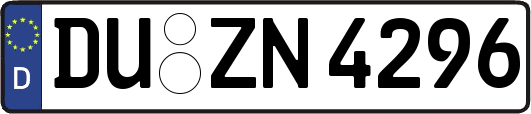 DU-ZN4296