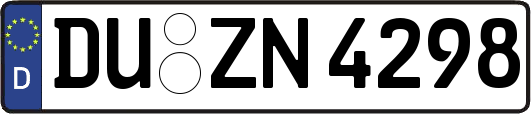 DU-ZN4298