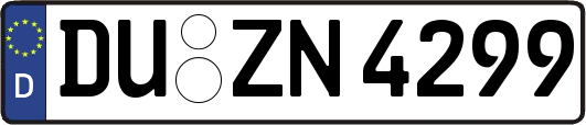 DU-ZN4299