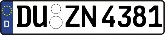 DU-ZN4381
