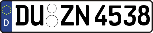 DU-ZN4538