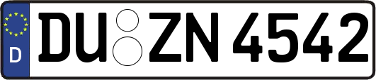 DU-ZN4542