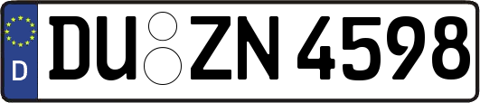 DU-ZN4598