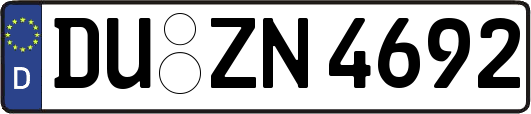 DU-ZN4692