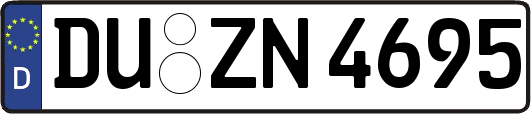 DU-ZN4695