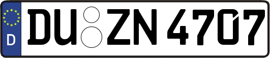 DU-ZN4707