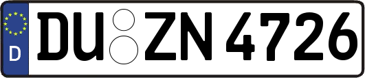 DU-ZN4726