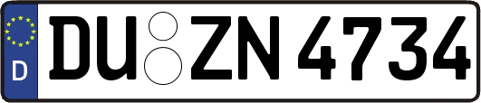 DU-ZN4734