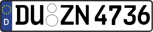 DU-ZN4736