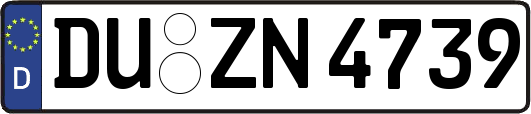 DU-ZN4739