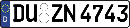 DU-ZN4743