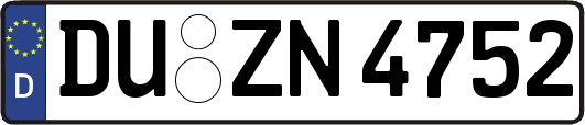 DU-ZN4752