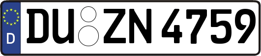 DU-ZN4759