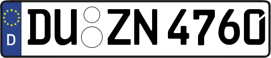 DU-ZN4760