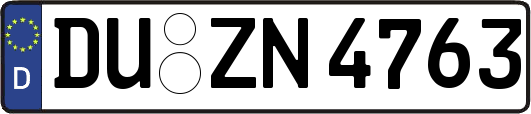 DU-ZN4763