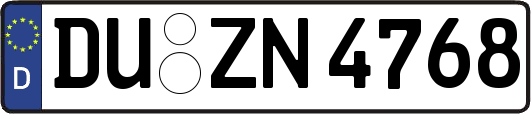 DU-ZN4768