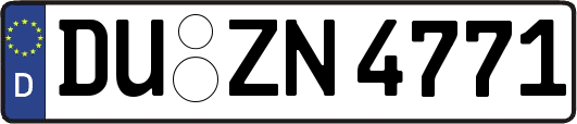 DU-ZN4771