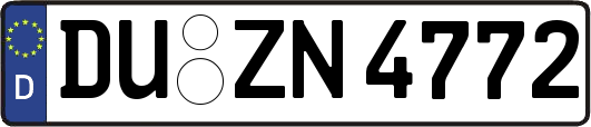 DU-ZN4772