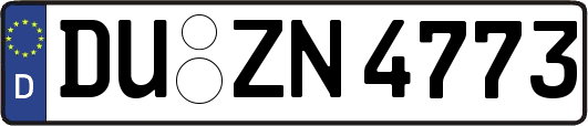DU-ZN4773