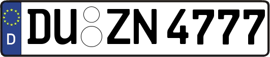 DU-ZN4777