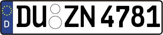DU-ZN4781