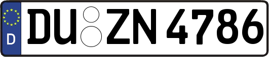 DU-ZN4786