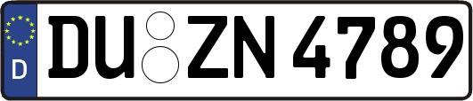 DU-ZN4789