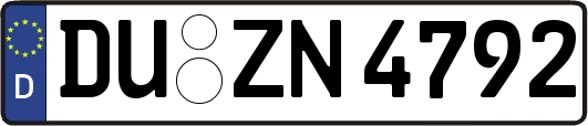 DU-ZN4792