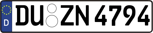 DU-ZN4794
