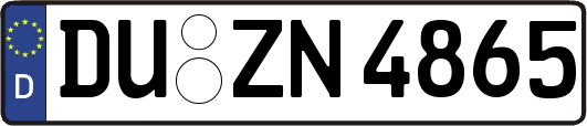 DU-ZN4865