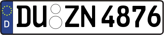 DU-ZN4876
