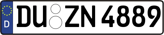 DU-ZN4889