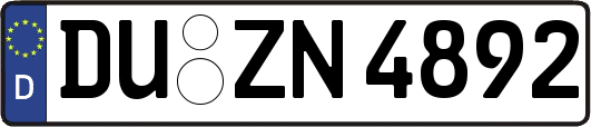 DU-ZN4892