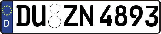 DU-ZN4893