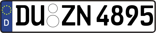 DU-ZN4895
