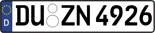 DU-ZN4926
