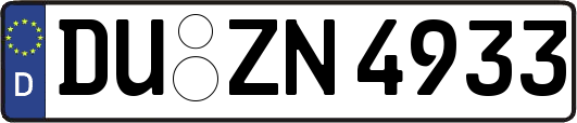 DU-ZN4933