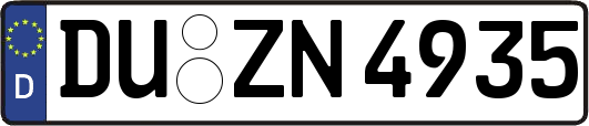 DU-ZN4935
