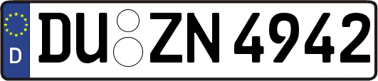 DU-ZN4942