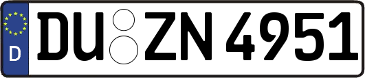 DU-ZN4951