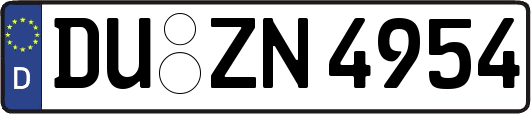 DU-ZN4954