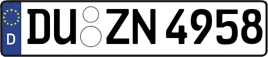 DU-ZN4958