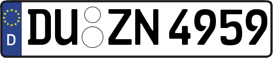 DU-ZN4959