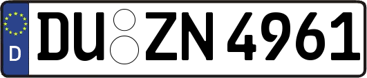 DU-ZN4961