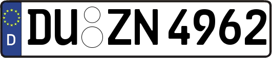 DU-ZN4962